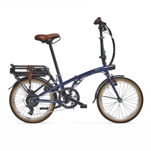 E-Bike Faltrad Klapprad 20 Zoll E Fold 500 blau