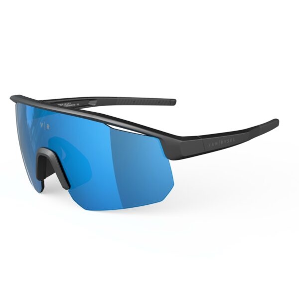 Fahrradbrille Rennrad ROADR 900 Damen/Herren Kategorie 3 schwarz/blau