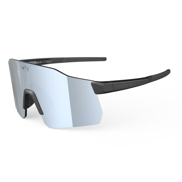 Fahrradbrille Rennrad ROADR 920 Damen/Herren High Definition Kat.3 schwarz/silber