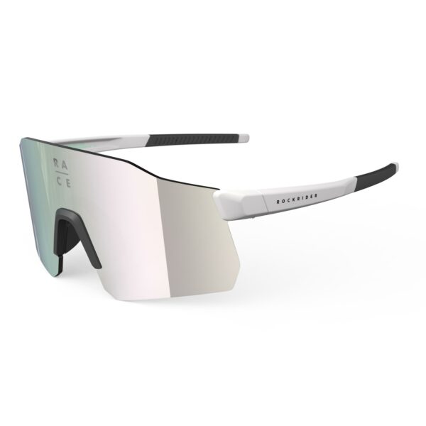 Fahrradbrille Rennrad ROADR 920 Damen/Herren High Definition Kat. 3 weiss