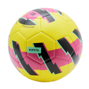 Fussball Learning Ball Grösse 5 - gelb/rosa