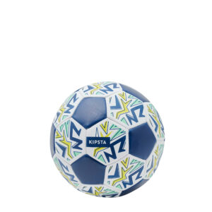 Fussball Mini Learning Ball Grösse 1 - weiss/blau