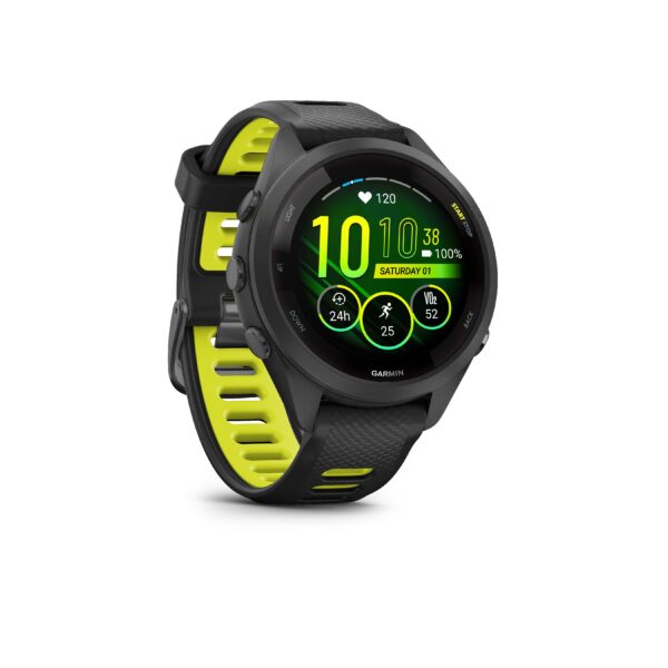 GPS-Pulsuhr Multisport - Garmin Forerunner 265 S schwarz/gelb