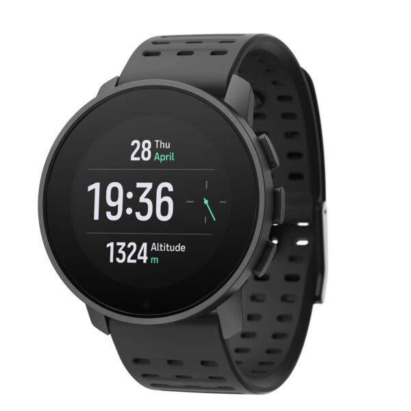 GPS-Uhr Multisportuhr mit Herzfrequenzmessung - Suunto 9 Peak Pro Black schwarz