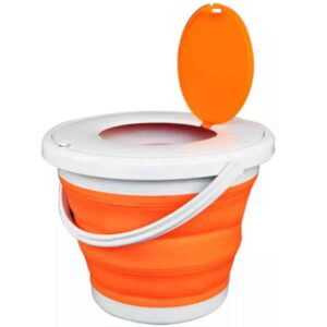 GelBlaster Munitionseimer für Soft-Gel Kugeln (zusammenklappbar) - ORANGE