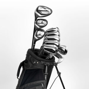 Golf Eisensatz 100 (10 Schläger) - linkshand Stahl