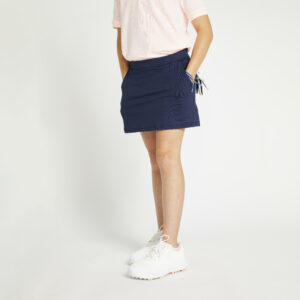 Golf Skort Mädchen - MW500 marineblau