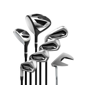 Golfschläger Set 100 (7 Schläger) - linkshand Graphit Größe 1