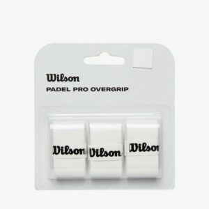 Griffband Padel - Wilson Pro Overgrip 3er-Pack weiss