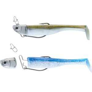 Gummiköder-Set Shad WXM Mogami 90 7/10 g natural