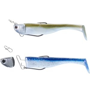 Gummiköder Shad WXM KIT MOGAMI 120 10/15 g natur