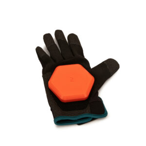 Handschuhe Slide Longboard Freeride 500 schwarz/orange