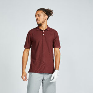 Herren Golf Poloshirt kurzarm - WW500 bordeaux