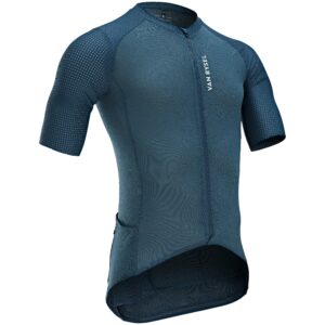 Herren Radtrikot Rennrad kurzarm Racer Ultralight grau