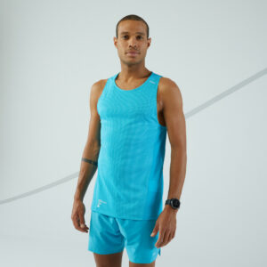 Lauf-Tanktop Herren atmungsaktiv - blau