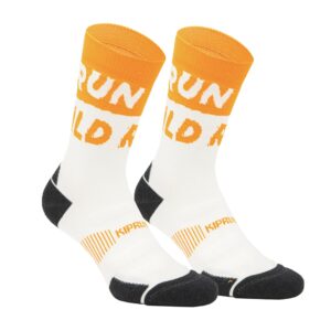 Laufsocken dick - Run 900 Mid Wild weiss/orange