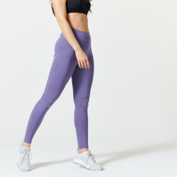 Leggings Damen Slim - 500 Fit+ blau