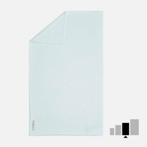 Mikrofaser-Handtuch ultraweich L 80 × 130 cm - weiß