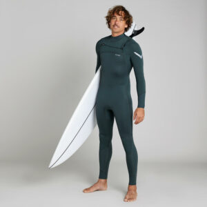 Neoprenanzug Surfen Herren 900 3/2 mm dunkelgrün