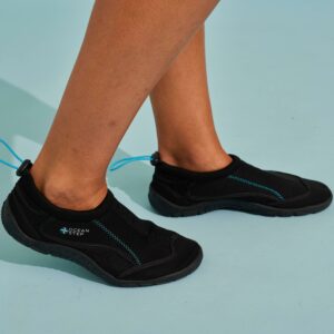 Neoprenschuhe Wasserwandern 5 mm schwarz