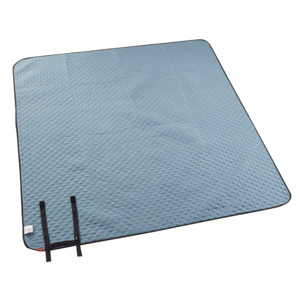 Picknickdecke Camping - Komfort 170 × 140 cm blau