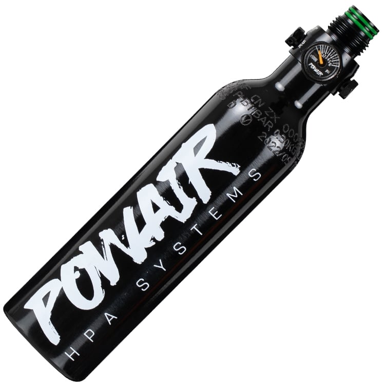 PowAir BASIC Series M2 Paintball HP System 02L/13ci (200 Bar) - Aluminium