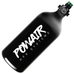 PowAir BASIC Series M2 Paintball HP System 08L/48ci (200 Bar) - Aluminium