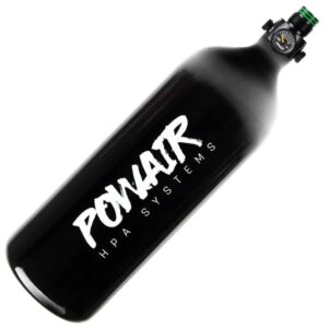 PowAir BASIC Series M2 Paintball HP System 10L/62ci (200 Bar) - Aluminium