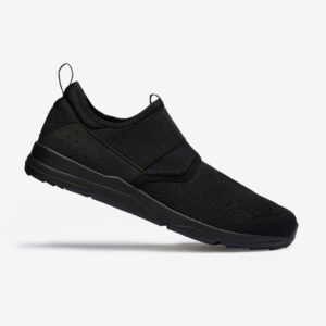 Power Walking Schuhe Sneaker Herren Slip On - PW 160 schwarz