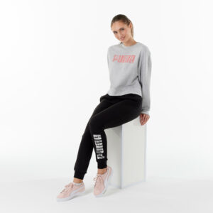 Puma Jogginghose Damen Slim Baumwolle - schwarz