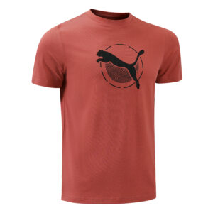 Puma T-Shirt Herren Baumwolle - rot