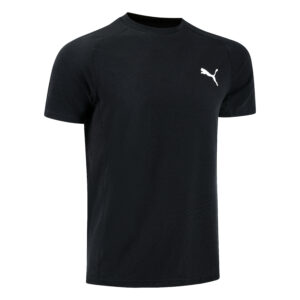 Puma T-Shirt Herren Baumwolle - schwarz