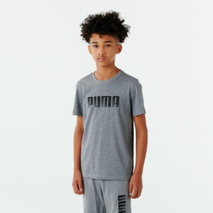 Puma T-Shirt Jungen - grau bedruckt