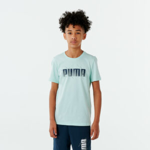 Puma T-Shirt Kinder - hellgrün bedruckt