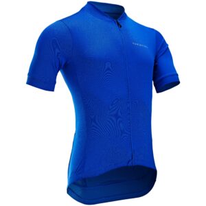 Radtrikot kurzarm Rennrad Sommer RC100 Herren blau