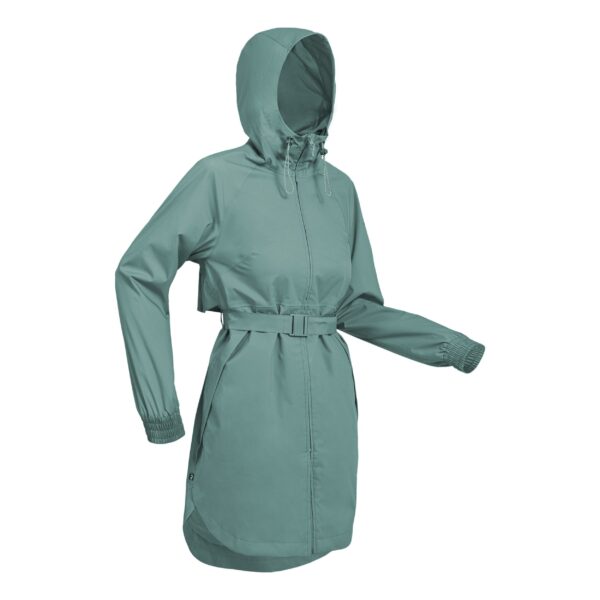 Regenjacke Damen wasserdicht lang Wandern - Raincut Long