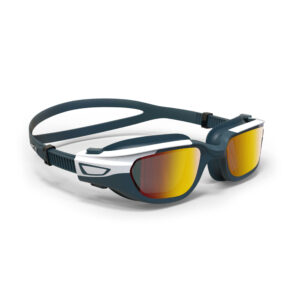 Schwimmbrille verspiegelt Grösse S - Spirit gelb/weiss