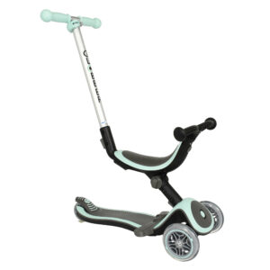 Scooter Tretroller Kinder mit 3 Rädern und Sitz Globber Go-up Expert - grün
