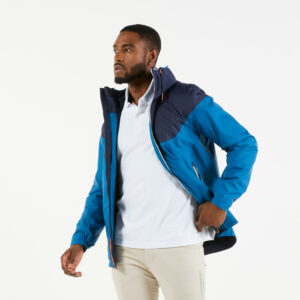 Segeljacke Herren wasserdicht winddicht - Sailing 100 blau/blau DDY