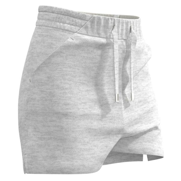 Shorts Damen Baumwolle mit Tasche - 520 hellgrau