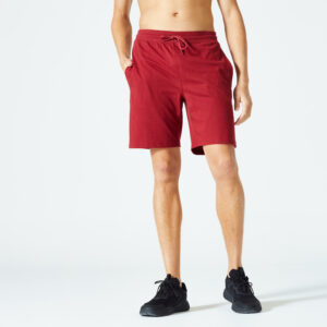 Shorts Herren - 500 Essentials bordeauxrot