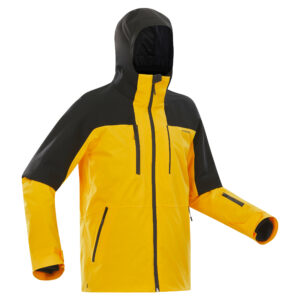 Skijacke Herren Piste - 500 Sport gelb/schwarz