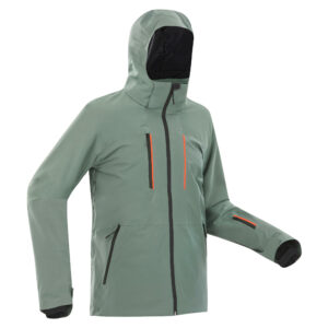 Skijacke Herren Piste - 500 Sport grün