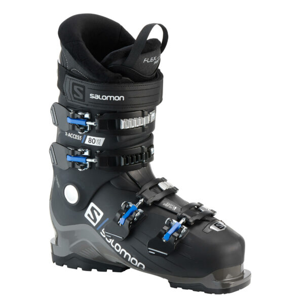 Skischuhe Herren Piste - X Access 80 Salomon schwarz