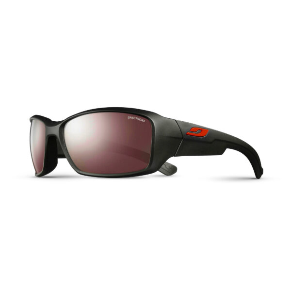 Sonnenbrille Damen/Herren Wandern - Julbo Whoops Kategorie 3 schwarz/rot