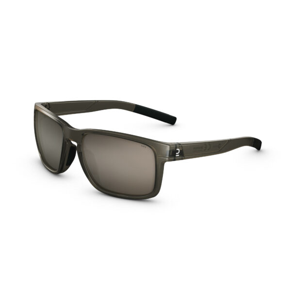 Sonnenbrille Erwachsene Kategorie 3 Wandern - MH530 schwarz/silber