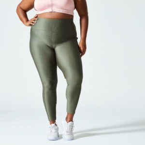 Sportleggings FTI 120 L mit Smartphonetasche grosse Grösse Damen - grün