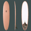 Surfboard limitierte Serie 500 Hybrid 8' - inkl. Finnen