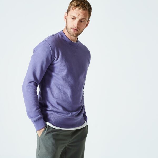 Sweatshirt Herren - 500 Essentials blau