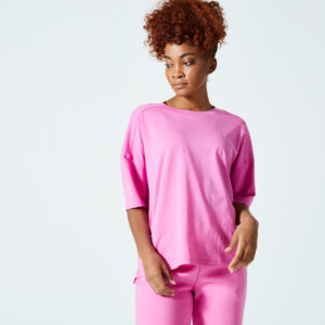 T-Shirt Damen Loose - 520 rosa